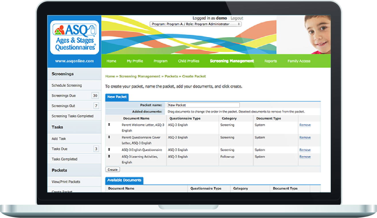 ASQ Online Screenshot