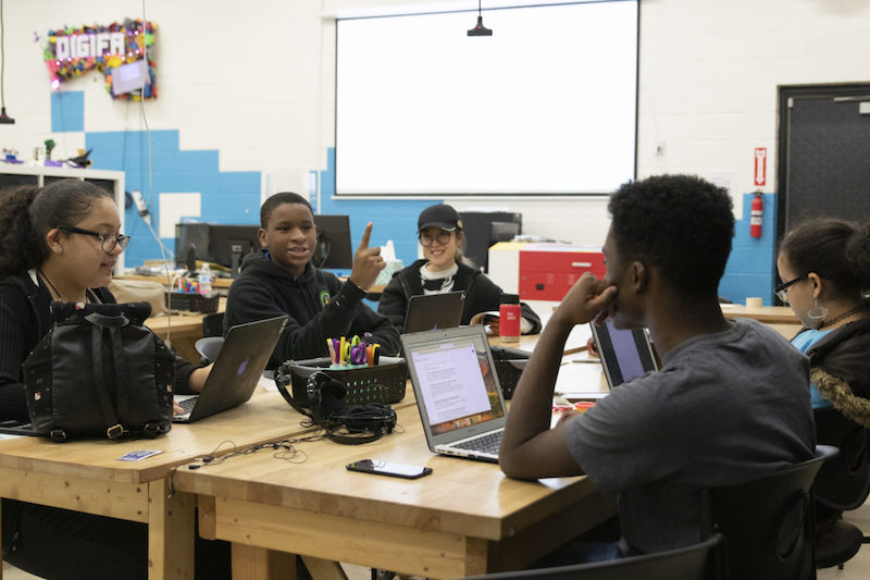 image of students collaborating