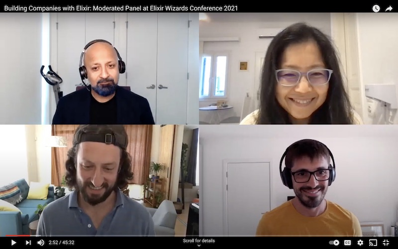 Screenshot from the Panel Talk